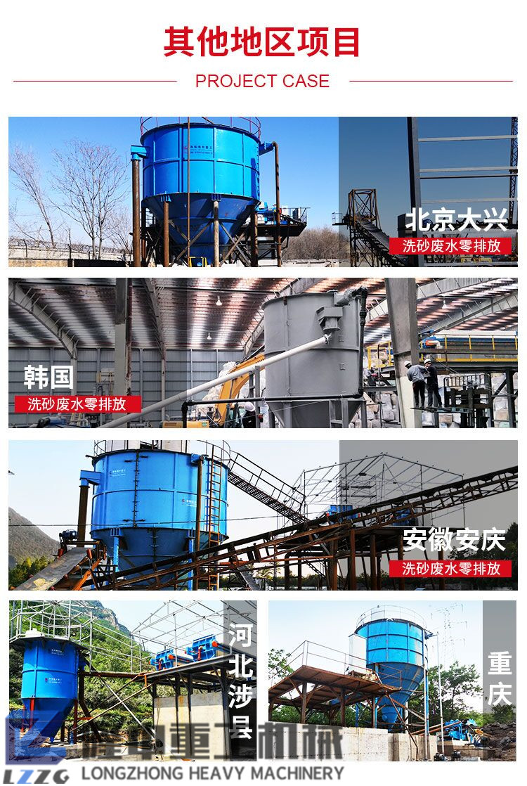 隆中污泥壓濾機走向全國！構建零排放洗沙生產線