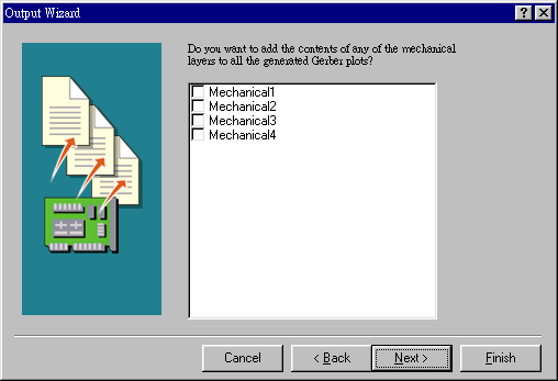 每一設計層均要導孔文件？或要另訂定的？